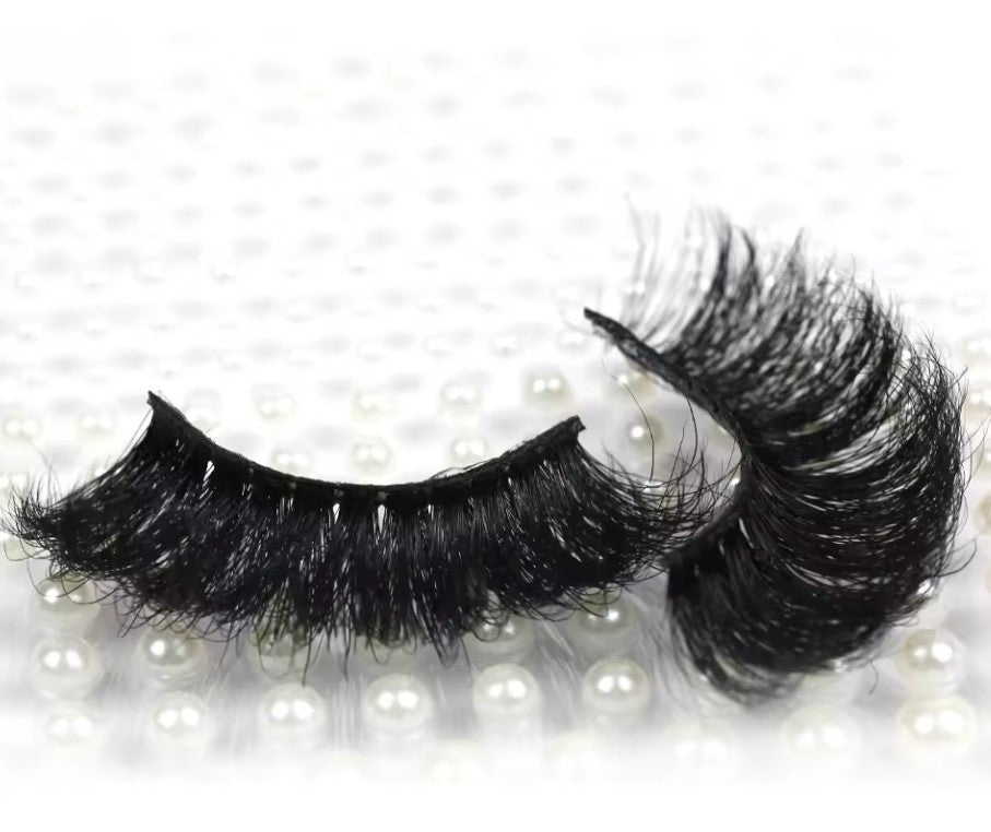Rosey Luxury Real Lashes Russian 20mm D Curl Strip Eyelashes