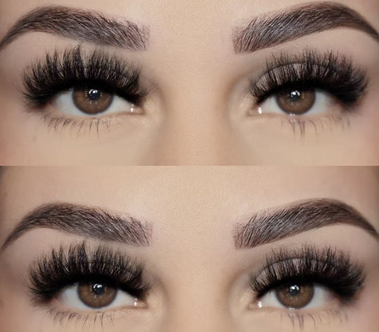 Daisy Luxury Real Lashes Russian D Curl Strip Eyelashes