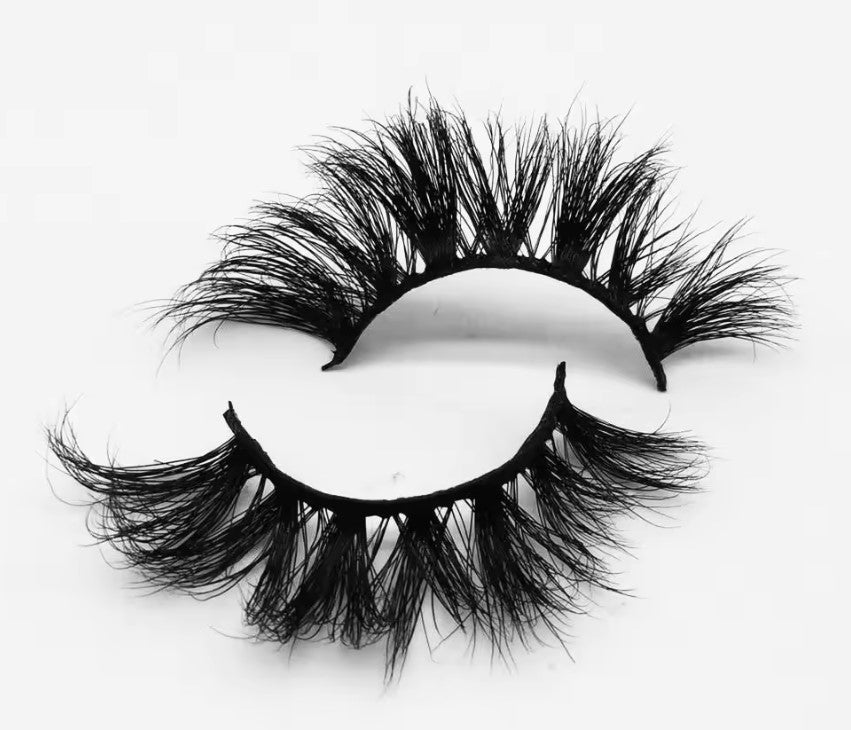 Marila Luxury 3D Real Lashes Russian D Curl 20mm Strip Eyelashes