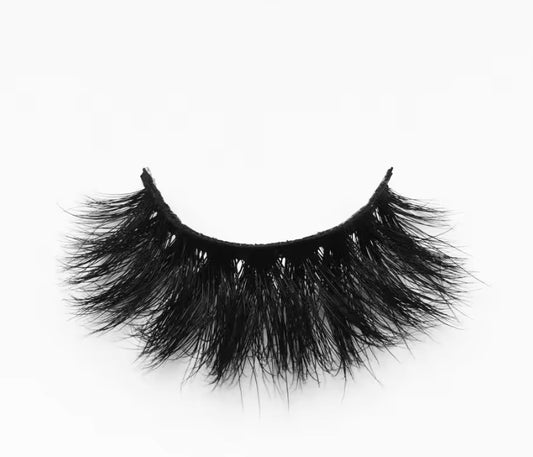 Flora Luxury 3D Real Lashes Russian D Curl 20mm Strip Eyelashes