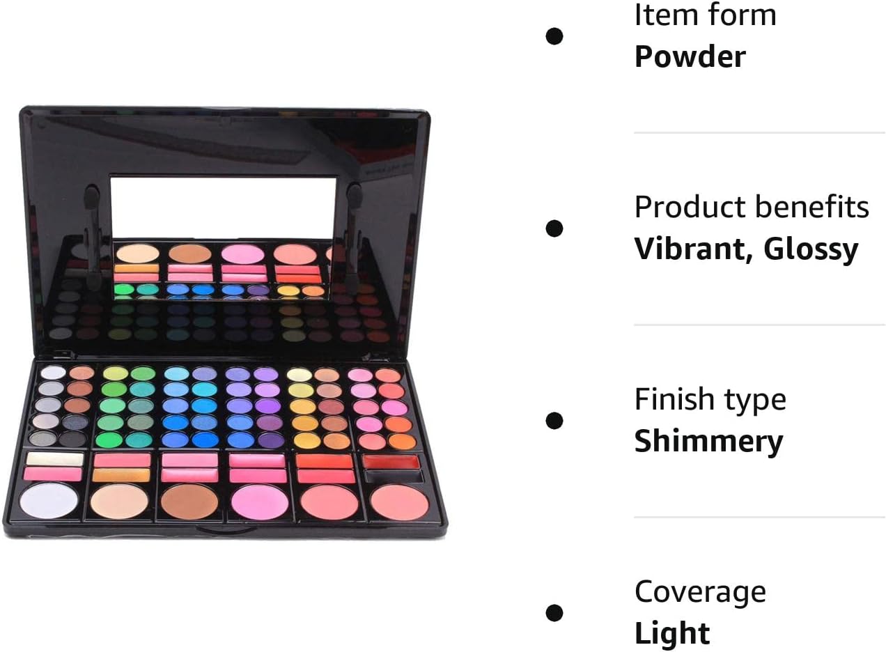 78 Colours Professional Eyeshadows Make up Palette Set