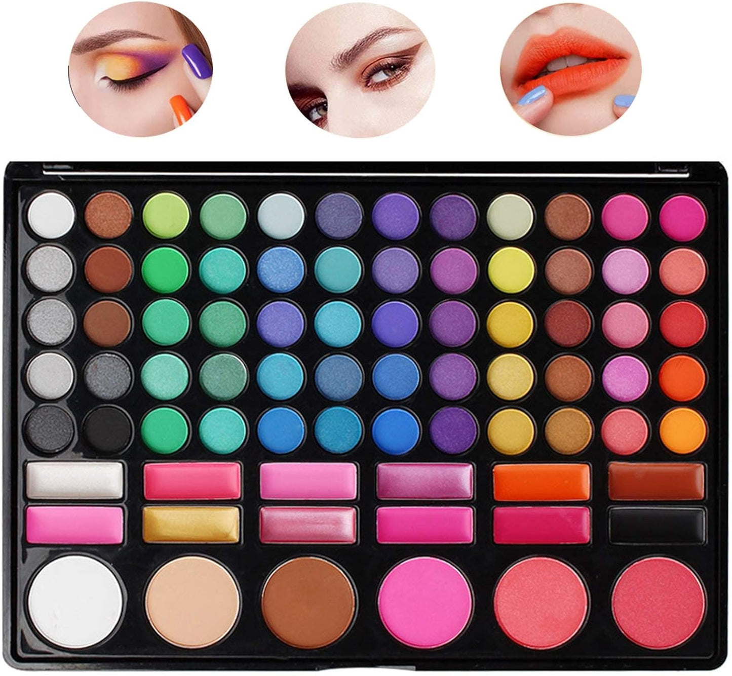 78 Colours Professional Eyeshadows Make up Palette Set
