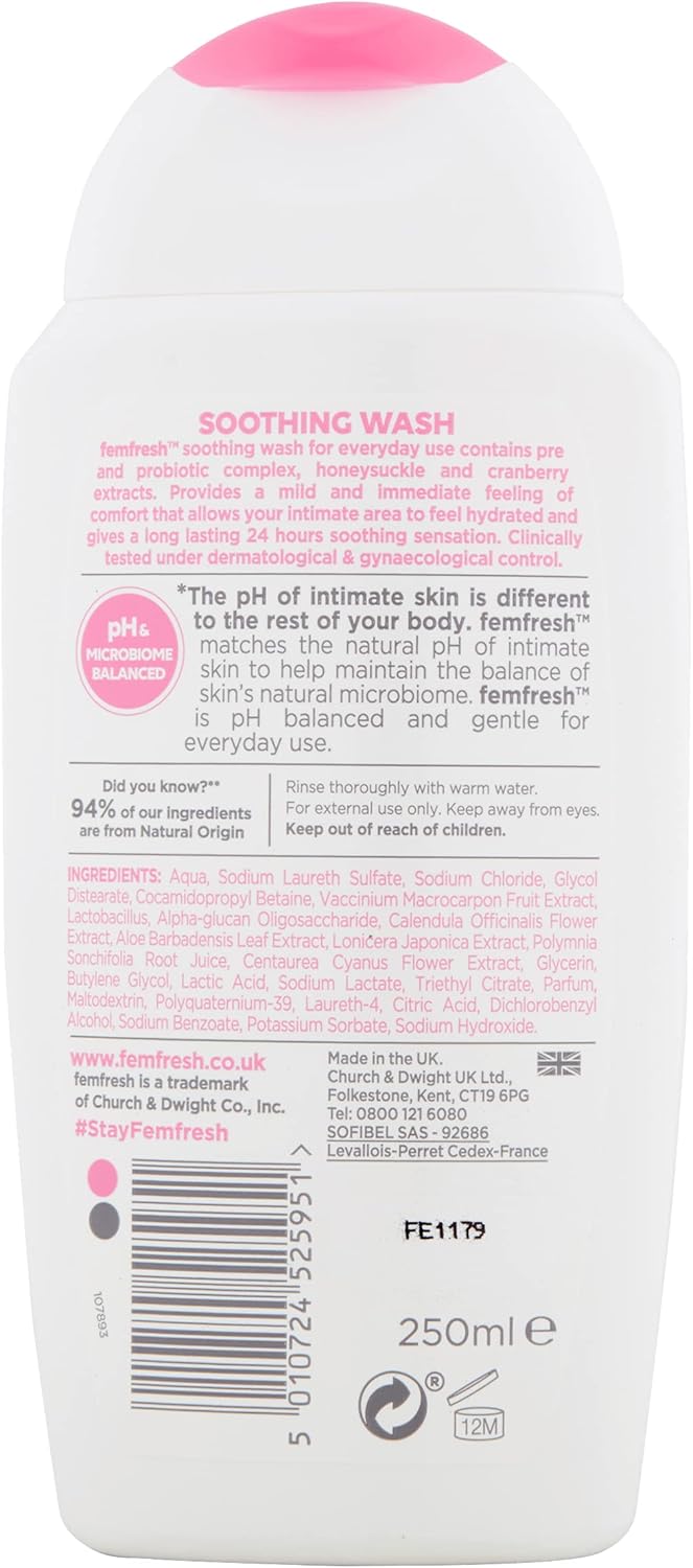 Femfresh Intimate Care Soothing Wash