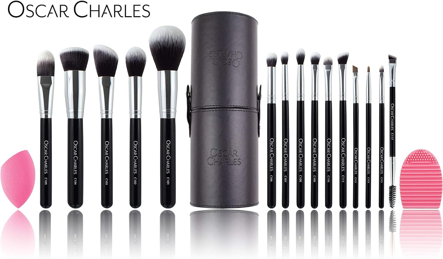 17 Piece Professional Makeup Brush Set