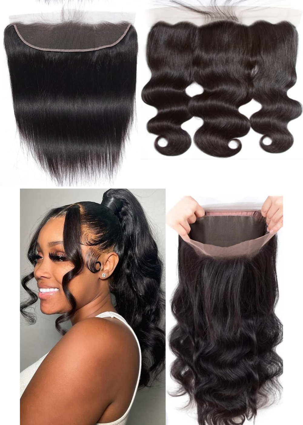 HD Lace Frontal Virgin hair Extensions