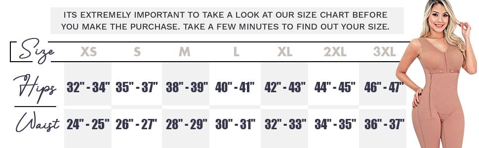 Full Fajas Colombianas Slimming Bra Bum Lift Shapewear Body Shaper l Post OP Shapewear( Plus Size)