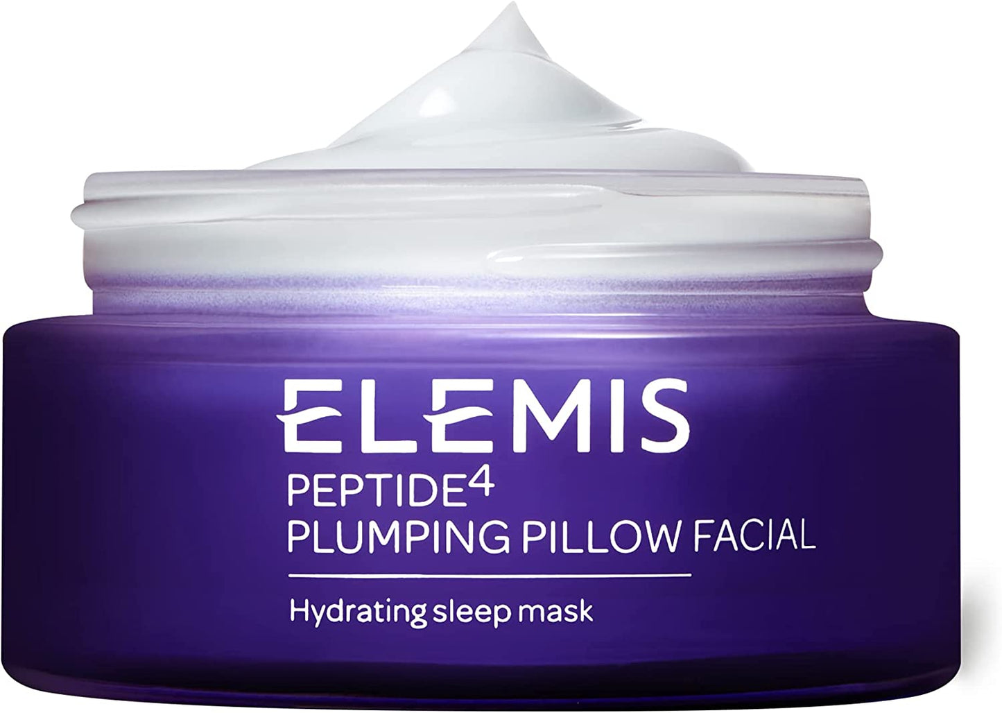 Peptide4 Plumping Pillow Facial, Cooling Gel Face Mask to Plump, Replenish and Rehydrate, Overnight Mask