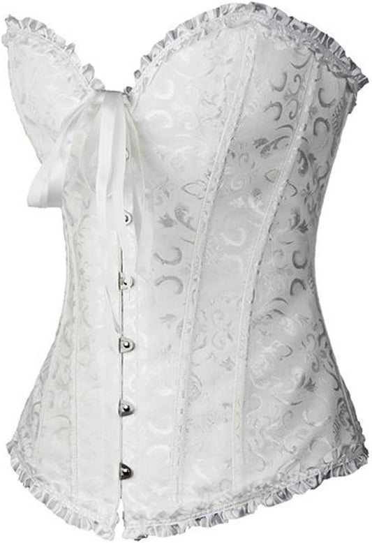Revolutionary bustier corset Lingerie - White