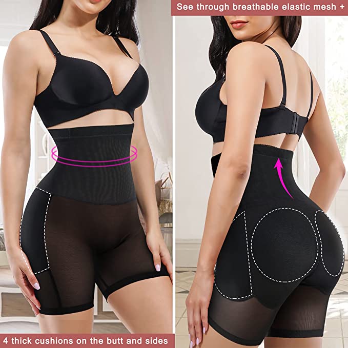Body Shaper Shorts butt lifter Bum Hips enhancer tummy control high waist shapewear