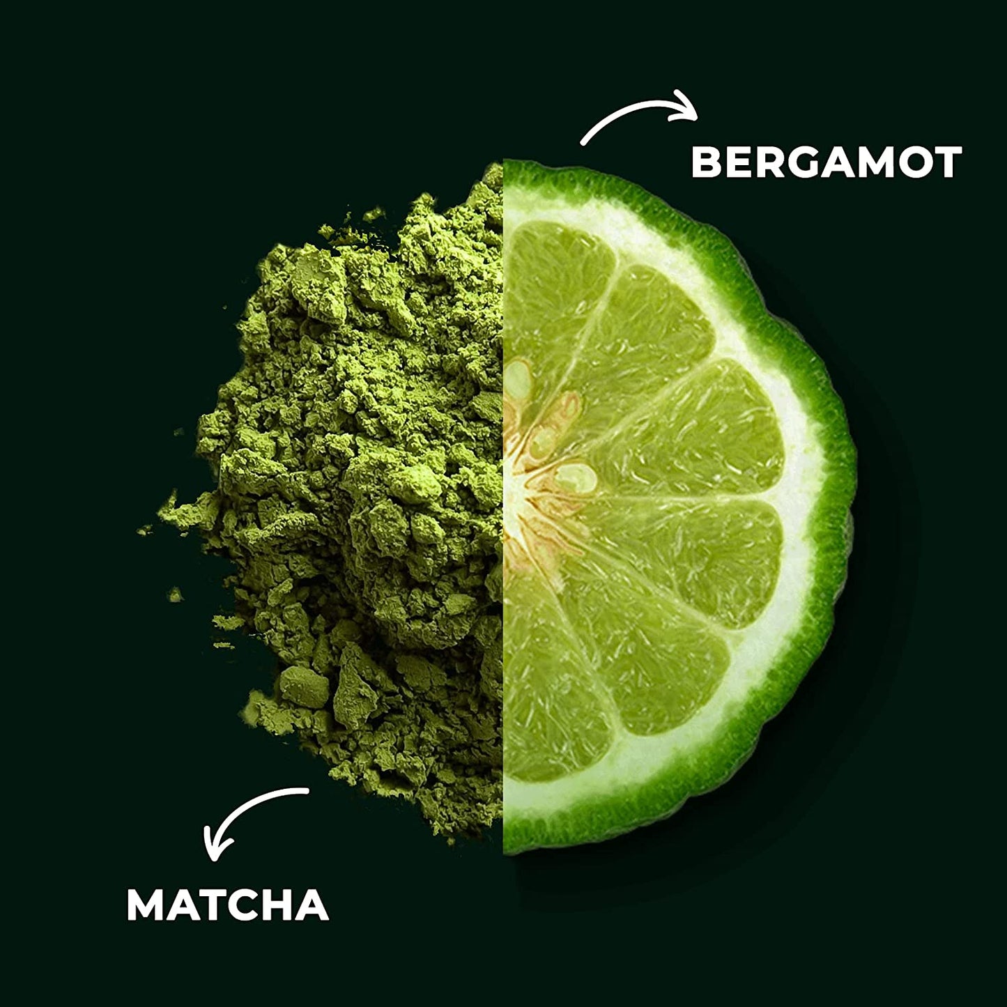 Exfoliating Matcha & Bergamot Facial Scrub, Body Scrub