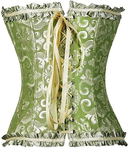 Revolutionary bustier corset Lingerie - Green