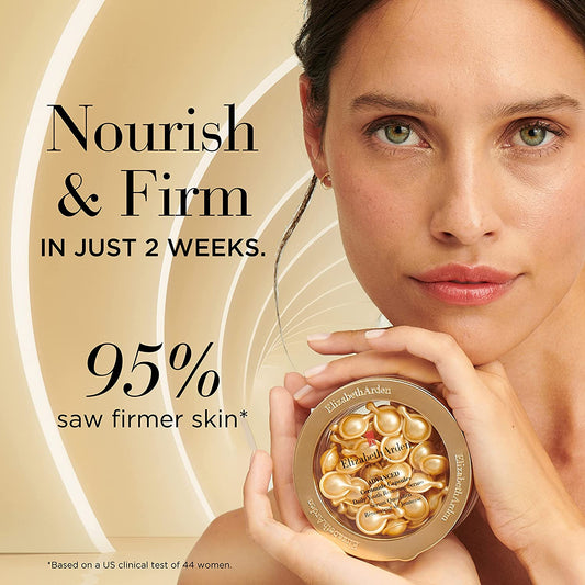 Elizabeth Arden Advanced Ceramide Capsules Daily Youth Restoring Face Serum (30 pcs) Anti-Ageing Skincare to Nourish & Firm, for Day & Night