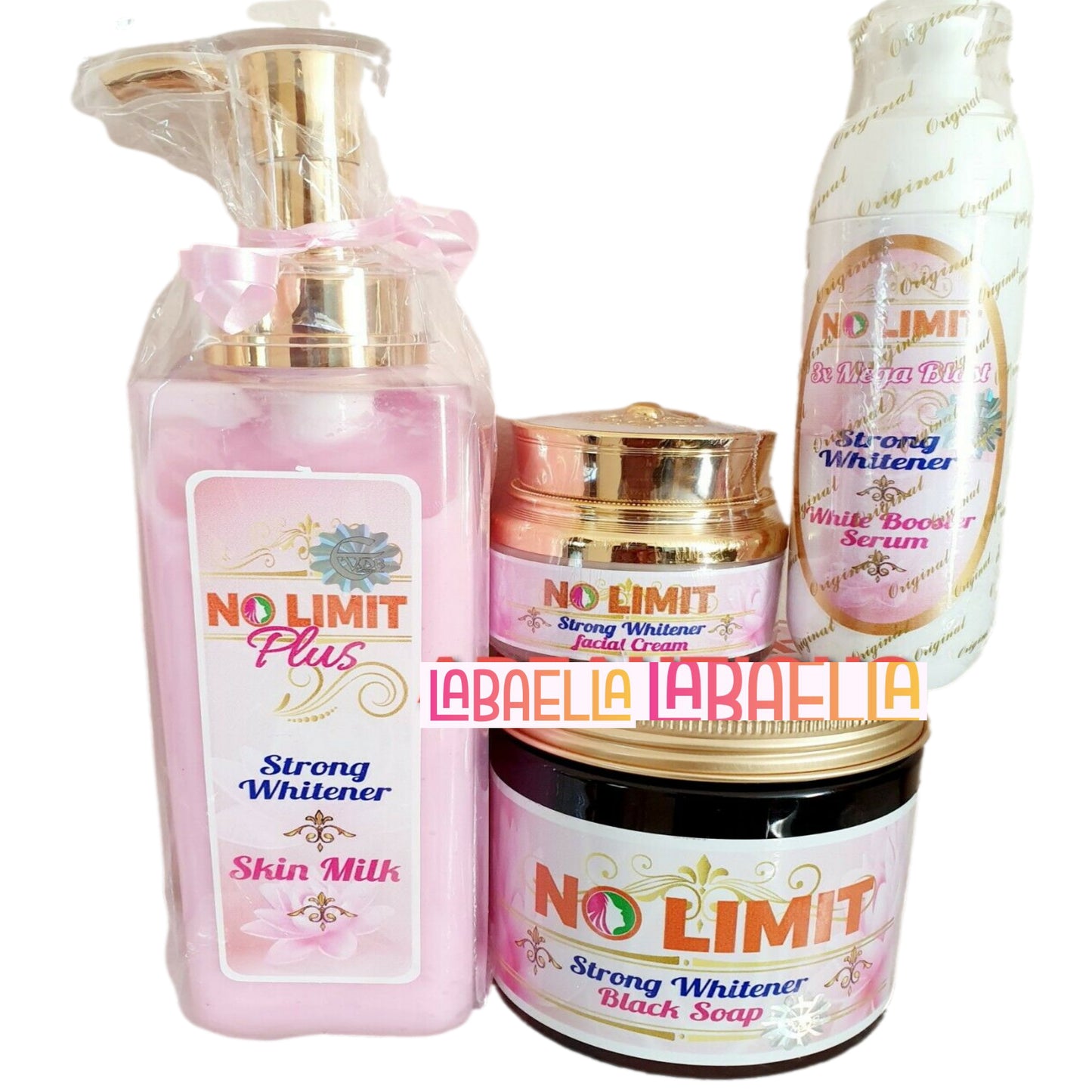 Perfect Skin Glow maximum whitening Lotion Set - No Limit Skin Lightening Lotion 4 Set