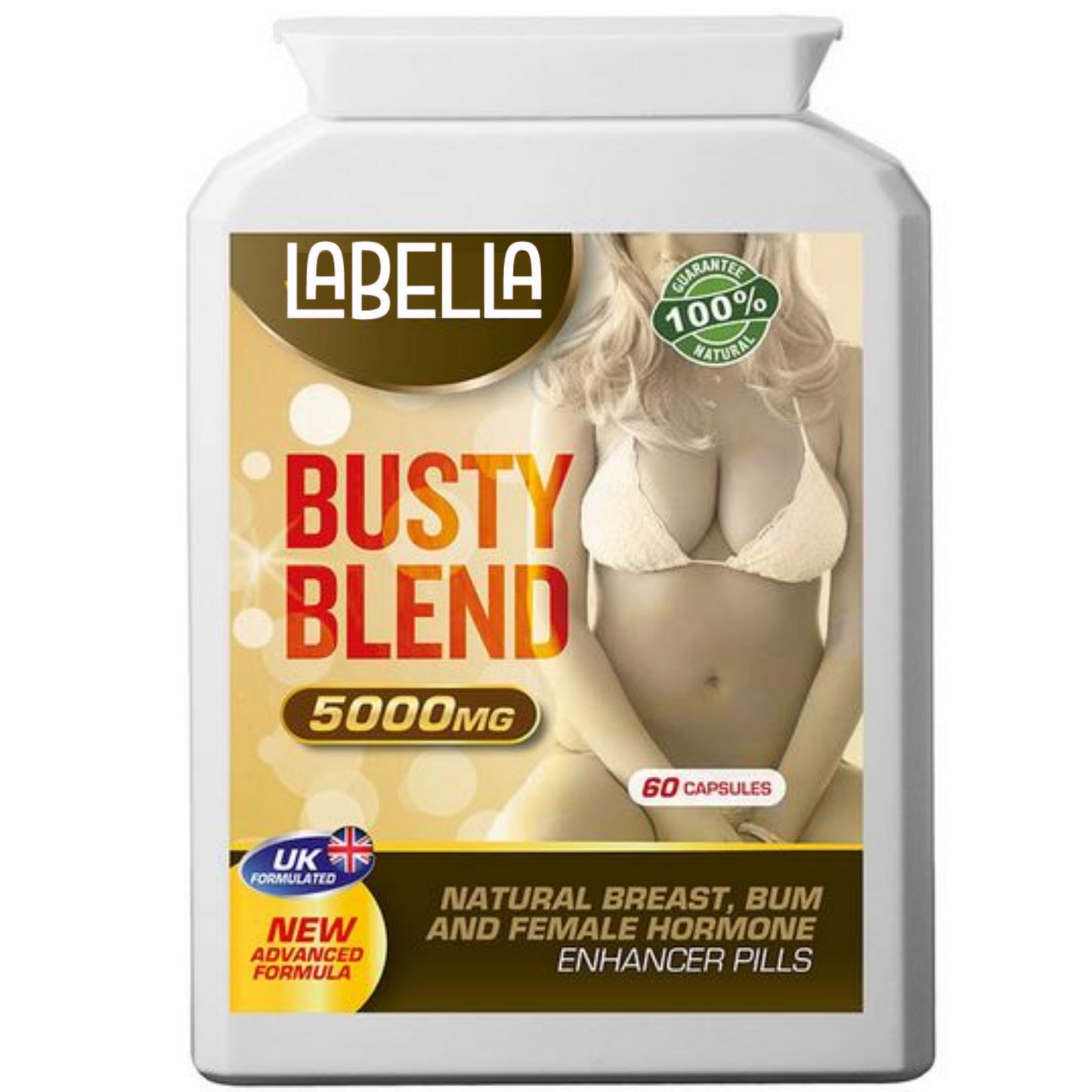 Busty Blend 10:1 Extract 5000mg Natural Breast Enlargement Pills