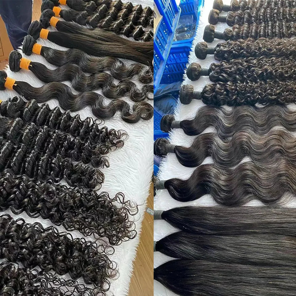 Supreme Plus Raw Virgin Hair Extensions 1 Bundle Only - Brazilian Hair Peruvian Hair