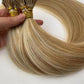 100g Nano Ring Hair Extensions Double Drawn #27/613