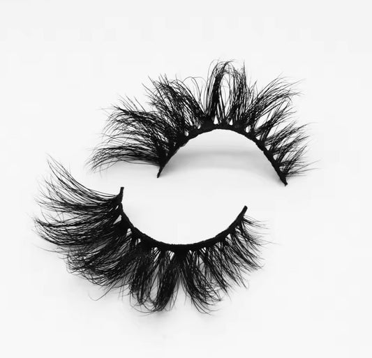 Amaryllis Luxury 3D Real Lashes Russian  D Curl 20mm Strip Eyelashes (Copy)