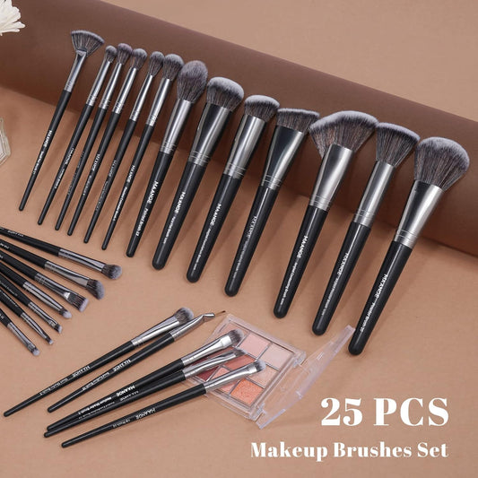 Make up Brush Set 25Pcs Professional Makeup Brushes