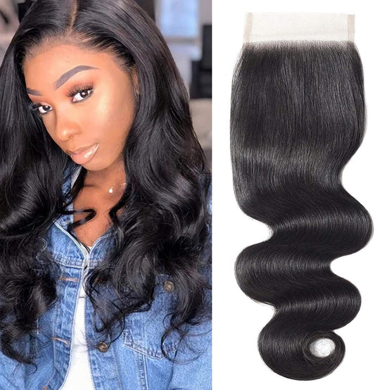 4 x 4 Hd Lace Closure 100% Unprocessed Virgin Human Hair