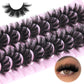 Voluminous Fluffy False Eyelashes 20mm Strip lashes - Premium Quality Lashes