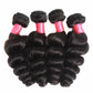 Supreme Plus Raw Virgin Hair Extensions  Loose Wave  Bundles -  Brazilian Hair Peruvian Hair