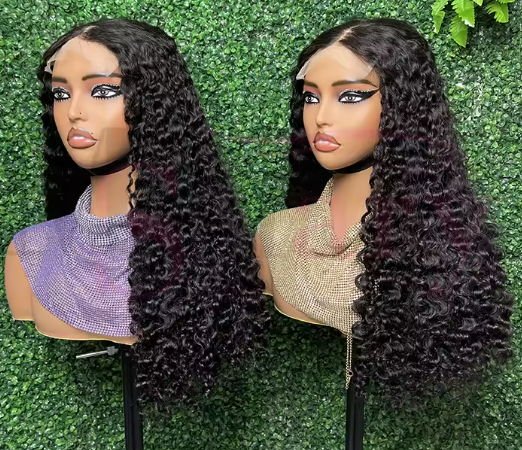 Maya Pre-bleached Knots HD Virgin Hair Glueless Lace Wig 250% - 300% Density