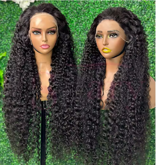 Katari Pre-bleached Knots HD Virgin Hair Glueless Lace Wig 250% - 300% Density