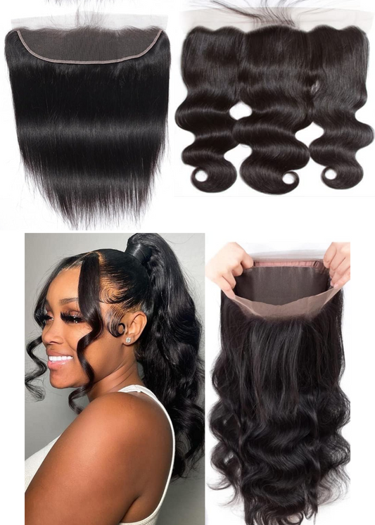 HD Lace Frontal  Virgin hair Extensions