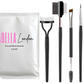 5 Pc Eyebrow Brush Eyelash comb Steel Mascara Comb Grooming tools Makeup Brush