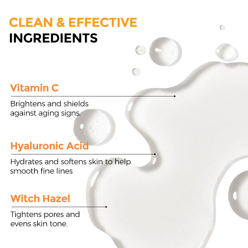 20% VITAMIN C Face Serum Brightening Face Serum Radiant Even Skin Tone