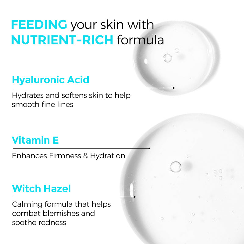 2.5% Hyaluronic Acid Face Serum - Moisturizing, Firming, Pluming Anti Aging Antiwrinkle