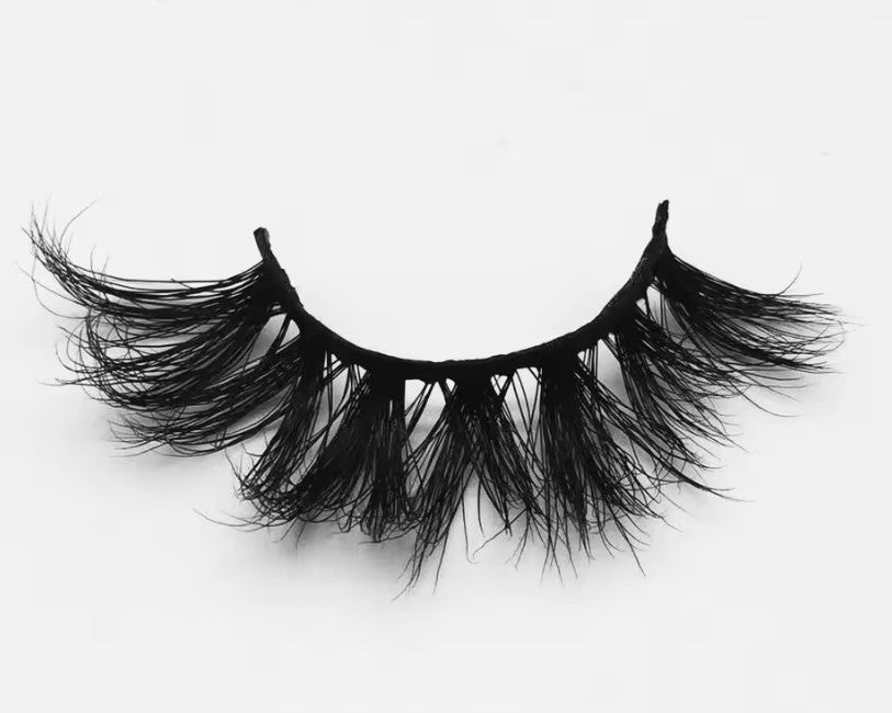 Marila Luxury 3D Real Lashes Russian  D Curl 20mm Strip Eyelashes