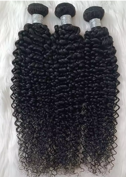 Premium Virgin Hair Extensions KInky Curls Bundles ( Brazilian Hair & Peruvian Hair)