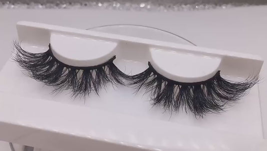 Marila Luxury 3D Real Lashes Russian  D Curl 20mm Strip Eyelashes