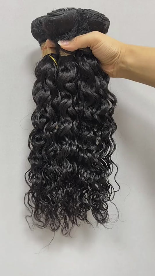 Premium Virgin Hair Extensions Curly Bundles ( Brazilian Hair & Peruvian Hair)