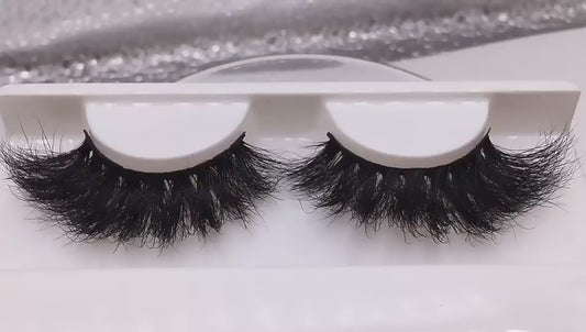 Lily Luxury Real Lashes Russian  D Curl 25mm Strip Eyelashes