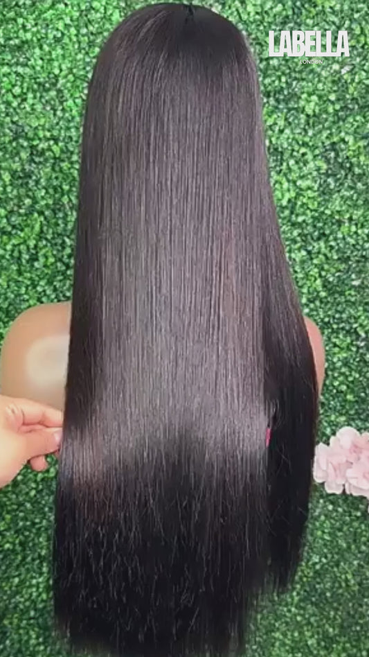 Aliya Pre-bleached Knots HD Raw Hair Glueless Lace Wig 250% - 300 % Density