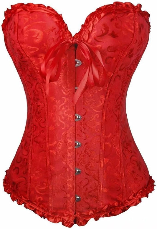 Revolutionary bustier corset Lingerie - Red