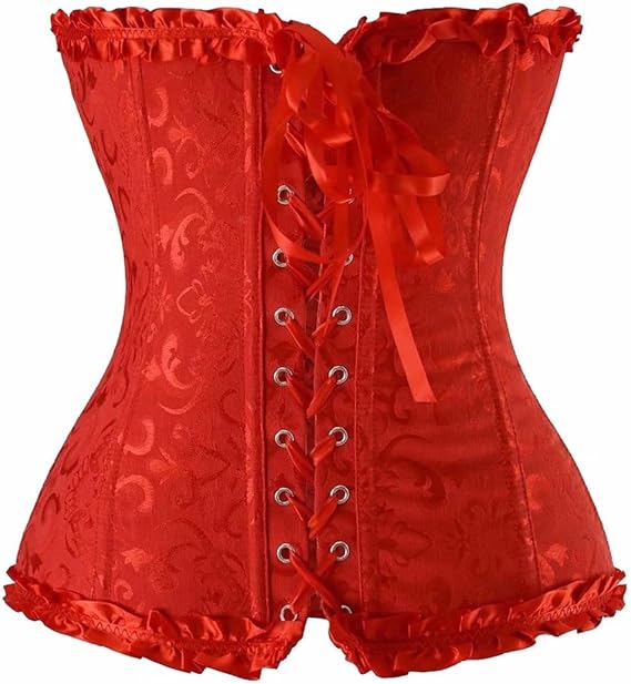 Revolutionary bustier corset Lingerie - Red