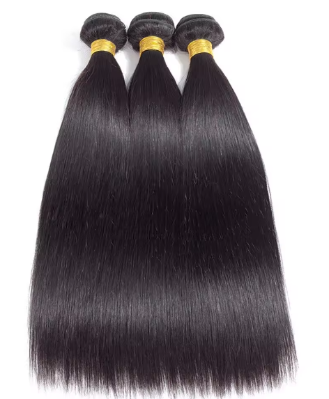 Premium Virgin Hair Extensions Straight Bundles ( Brazilian Hair & Peruvian Hair)