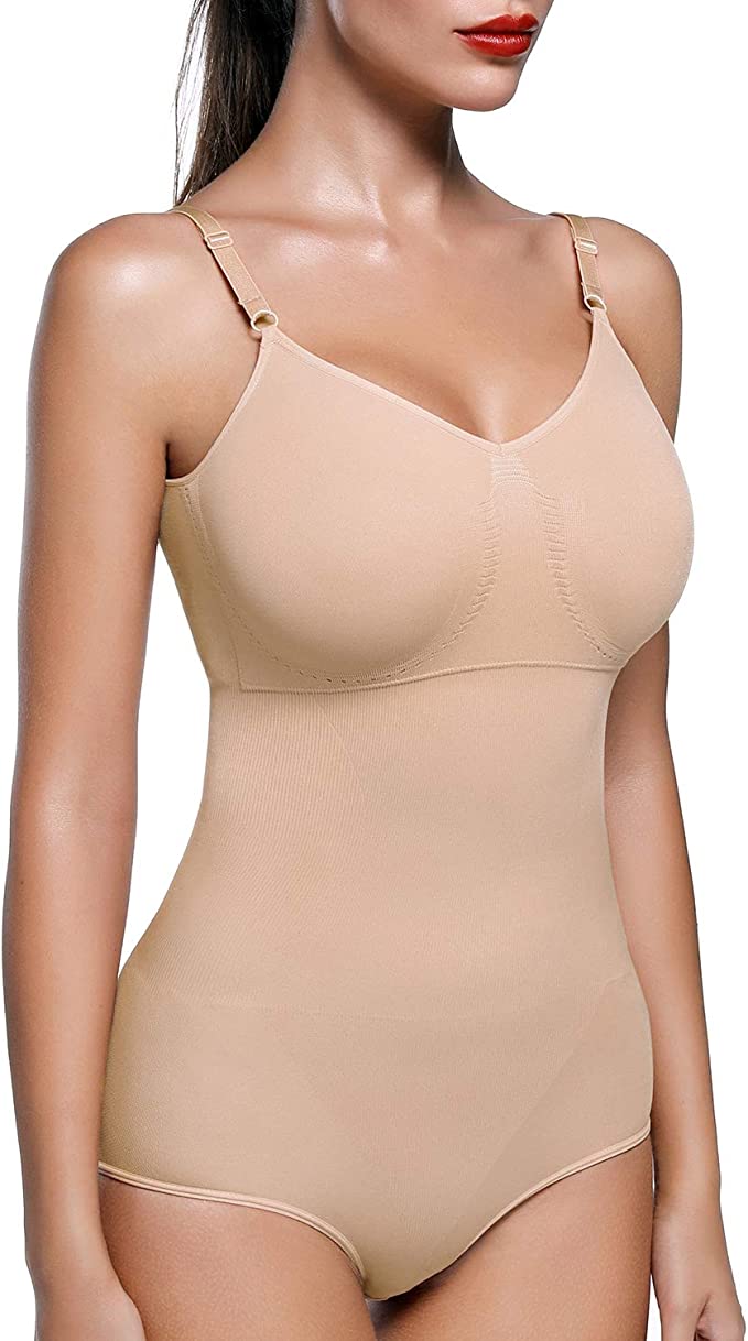 Body Shaper Slimming Shapewear Shaping Bodysuit All in One Body Seamless Bodysuit