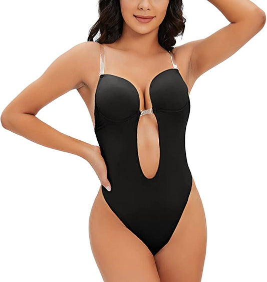 Body Shaper Plunge Backless Hourglass Body Shaper Body Shaper Shapewear Bodysuit