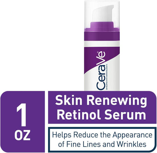 Anti Aging Retinol Serum | Cream Serum for Smoothing Fine Lines and Skin Brightening | With Retinol, Hyaluronic Acid, Niacinamide, and Ceramides