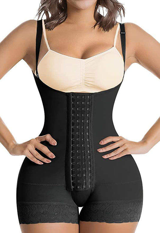 Fajas Colombianas High Compression Shapewear Tummy Control Body Shaper Butt Lifter Thigh Slimmer