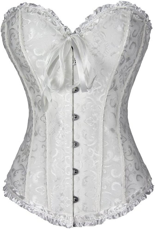 Revolutionary bustier corset Lingerie - White