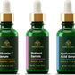 Anti Aging Serum 3-Pack - Face Serum Full Regimen - Vitamin C Serum, Retinol Serum, Hyaluronic Acid Serum