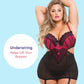 Boudoir Belle Plus Size Babydoll Ligerie Set