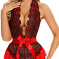 Sexy One Piece Lace Teddy Lingerie
