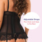 Bella Push-Up Basque Set - Sexy Bustier with Suspender corset Lingerie